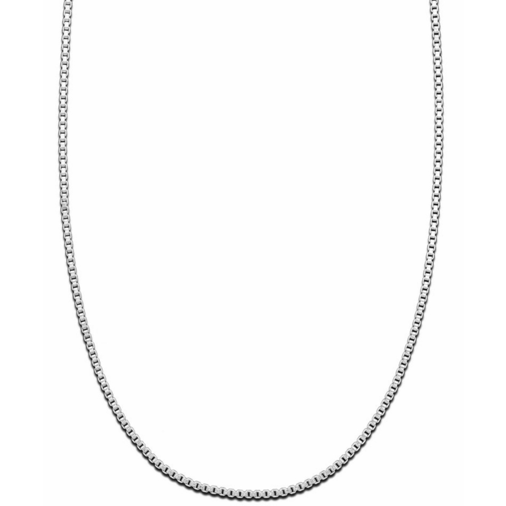 Giani Bernini Box Link 16" Chain Necklace in Sterling Silver, Created for Macy